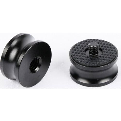 Tripod Quick Release Board Adapter Screw 3/8 Female to 1/4 "Aluminum Alloy Adapter Screw Tripod Tripod Camera Screw Adapter