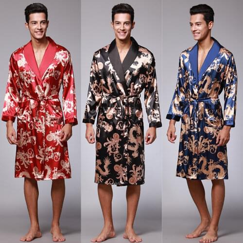 CINPOETRY Men's Dressing Gowns
