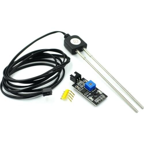 10PCS Soil Moisture Sensor and Soil Detector Module Soil Moisture Test Soil Humidity Test Corrosion Resistance Probe for Arduino