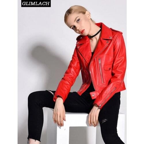 Женские красные куртки Demosi China At AliExpress