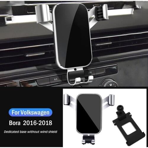 Car Mobile Phone Holder Special Air Vent Mounts Stand GPS Navigation Bracket For Volkswagen VW Bora 2016-2018 Car Accessories