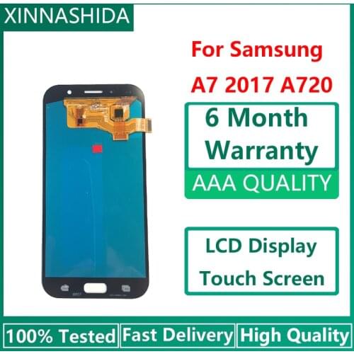 5.7'' Display For Samsung Galaxy A7 2017 LCD A720M A720Y A720F A720 Touch Screen Digitizer Assembly Replacement Parts