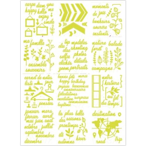 French metal die cuts metal die cutting dies scrapbooking embossing folder suit for sizzix fustella big shot cutting machine