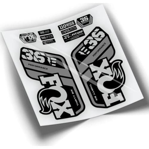 Pegatinas hairpin clip FOX 36 PERFORMANCE EBIKE 2021 WP328 STICKERS