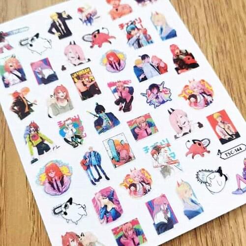 Newest TSC 119 3D design nail art sticker decal stamping back gule DIY nail decoration tools