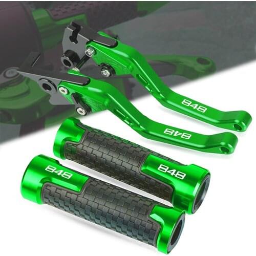 Motorcycle FOR DUCATI 848 EVO 2007-2013 2012 2011 2010 CNC Aluminum Brake Clutch Levers Handlebar Handle Hand Grips Accessories