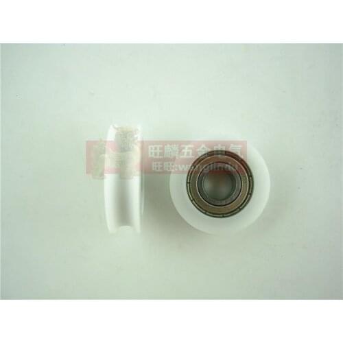 10 pcs 6001ZZ V Groove Sealed Ball Bearings V groove nylon pom bearing 12*38*11mm NEW