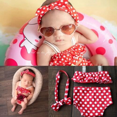 Newborn Photography Props For Baby Boy And Girls Cute Bikini Swimming Trunks Fotografia Accessories Studio Baby Photo Props
