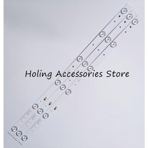 3pcs/set LED Backlight strip GC275D06-ZC14F-03 303GC275031 GC275D06-ZC21F-03 303GC275031 for 28PHF2056/T3 1pcs=6led