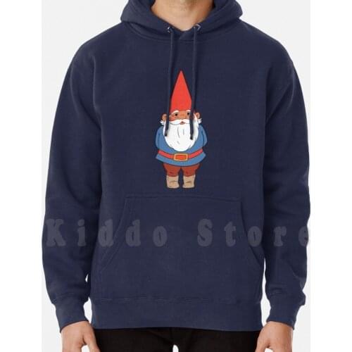 David The Gnome Hoodies Long Sleeve Cartoon Swift Fox Beard Laugh Trolls