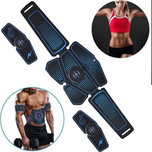 Exercise Machine Abdominal Toning Belt Vibration Abdominal Muscle Trainer Electronic Belt Fitness Massage Equiment Gym Tools