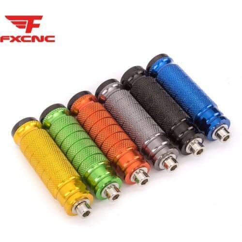 93mm Length Universal M8 8mm Fixing Footpegs Foot Rests Peg Pedals Racing Rearset Rear Sets