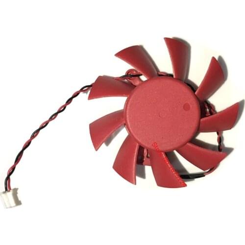 Graphics Card Fan Computer Cooler Fans For ASUS HD5770 HD 5770 Video Card cooling(65mm DC 12V 0.43AMP 2 Wire)