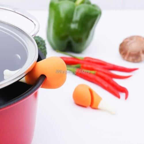 Pot Clip chicken leg Pan Cover Anti-overflow Rack Prevent Overflow Lid Holder