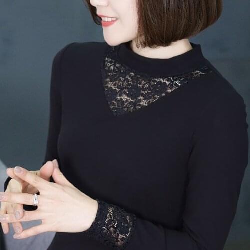 Women Blouse Lace Top Autumn Spring Autumn Womens Clothing Blouse Shirts Ropa De Mujer