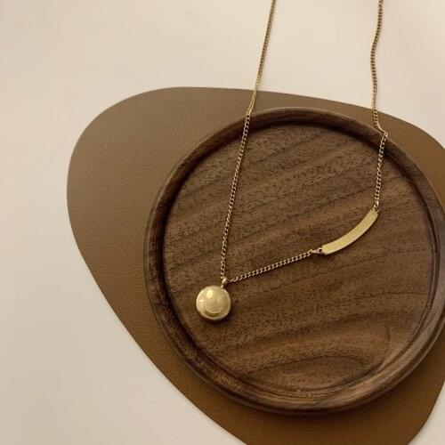 Korean Fashion Smile Smiley Face Titanium Steel Female Short Necklace Chain Wedding Ball Valentines Day Jewelry Gift Jewelry