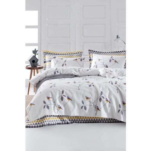 2021 PIQUE Set Turkish Cotton With Pillowcase Bedspread Sets Bed Linen Sheet Modern For Summer King Size Duvet Cover Floral