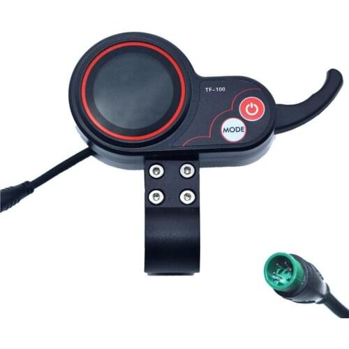 36/48V LED Display with Throttle Display Speed Mileage Battery Failure Prompt 5- Pin Connector for Electric Scooter