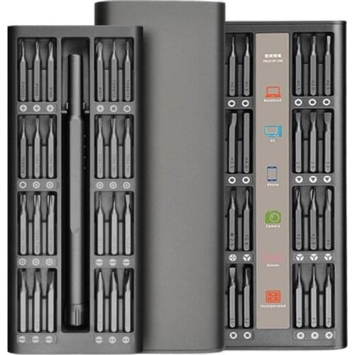 49 In 1 Screwdriver Set Precision Magnetic Screw Driver Bits Torx Hex Bit Handle Mobile Phone Repair Screwdrive Kit Tools