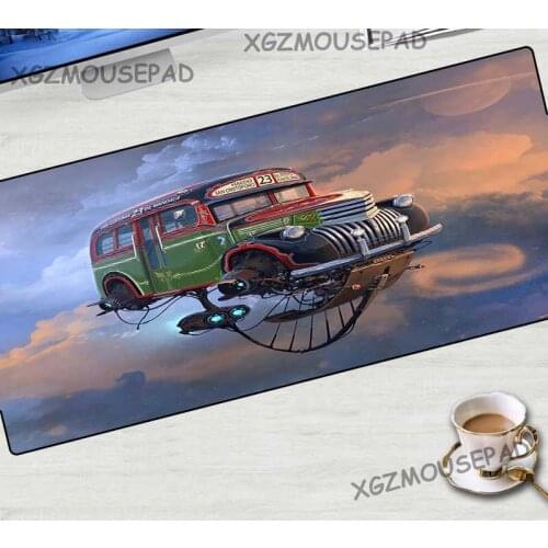 XGZ Customize Any Size Anime Large Gaming Mouse Pad Precision Lock Edge Car Computer Desk Mat Washable Fabric Non-slip 900x400mm