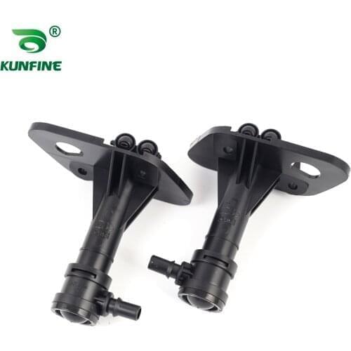 Car Headlight Washer Nozzle Headlamp Sprayer for Audi Q7 2013-2016 OEM No. 4M0 955 101A 4M0955101A 4M0 955 102A 4M0955102A