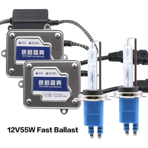 Xenon Kit H7 H1 9005 HB3 9006 HB4 H3 H8 H9 H11 D2H 880 12V 55W Car Light HID Xenon Kit AC Ballast Bulb Auto Headlight Fog Lamp
