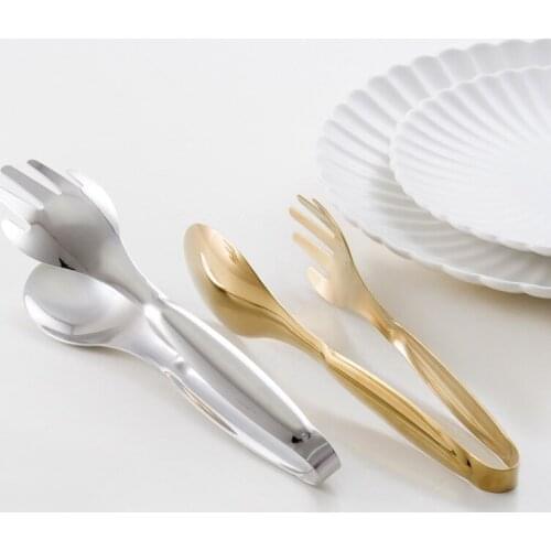 Kitchen utility stainless steel hand clip full-featured barbecue clip cake clip grill food clip