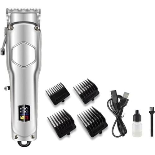 Profession Electric Hair Clippers Beard Trimmer Barber Grooming Cordless Shaver