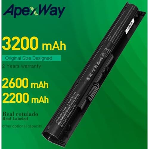 14.8v New Laptop Battery for HP VI04 HSTNN-DB6J HSTNN-LB6K HSTNN-DB6I HSTNN-DB6K HSTNN-DB6I TPN-Q139 TPN-Q140 TPN-Q141 TPN-Q142