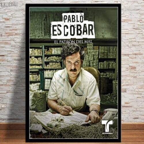 Pablo Escobar Poster Canvas Painting Posters and Prints Wall Art Picture for Living Room Home Decor