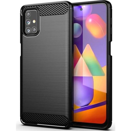 Shockproof Bumper For Samsung Galaxy M31s Case For Samsung M31s M51 S20 Cover Silicone Protective Phone Bumper For Samsung M31s