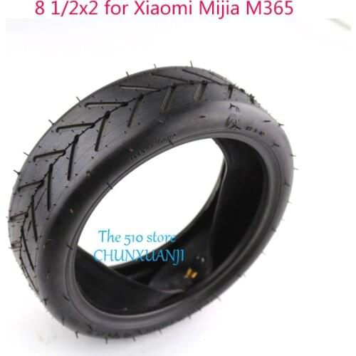 Size 8 1/2x2 inner and outer tire FOR Xiaomi Mijia M365 Electric Scooter 8 1/2*2 Inflation Wheel Tyres Pneumatic Tyre parts