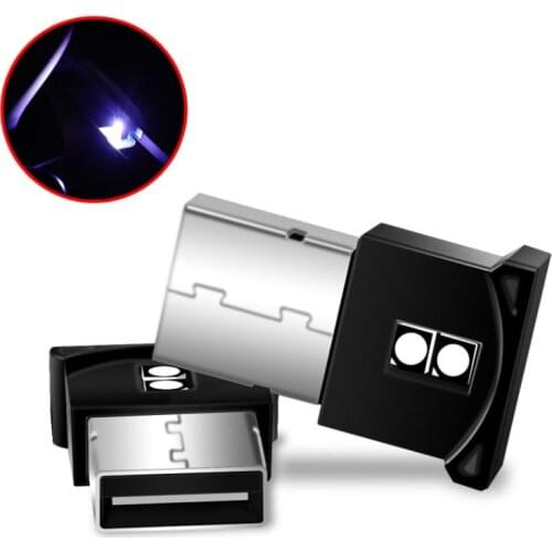 RGB USB LED Car Light Auto Interior Atmosphere Light Mini Decorative Lamp Emergency Lighting PC Auto Colorful Light