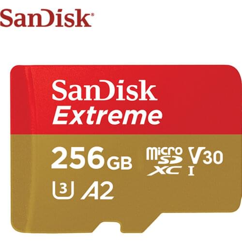 100% Original SanDisk U3 A1 Class 10 32GB Micro SD Card 100MB/s 128GB 64GB A2 V30 Memory Card SDXC SDHC TF Card Flash Card