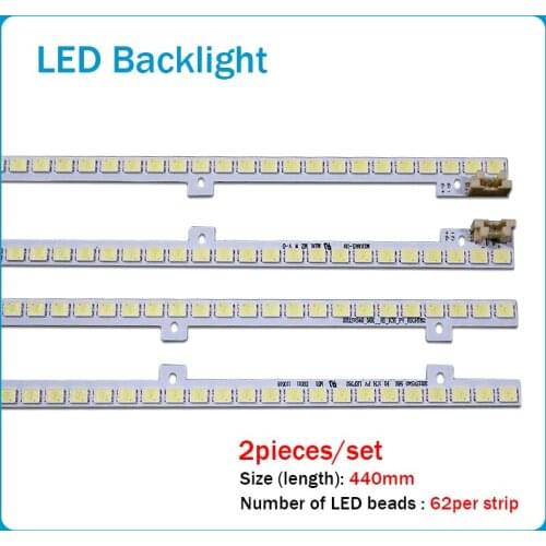 LED Backlight strip For SamSung 40 "TV UE40D5000 UA40D5000 BN64-01639A LTJ400HM03-h 2011SVS40 FHD 5K6KH1 UE40D5700 UE40D6100