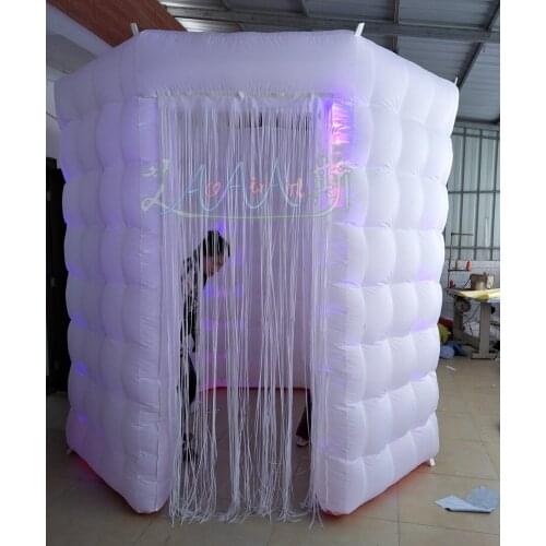 Factory price 2.4m octagon shape tent inflatable, customized inflatable eight-square octagon photo booth tent for sale