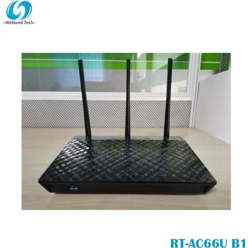 100% Perfect work for RT-AC66U B1 Dual-band 1750M Wireless Gigabit Router