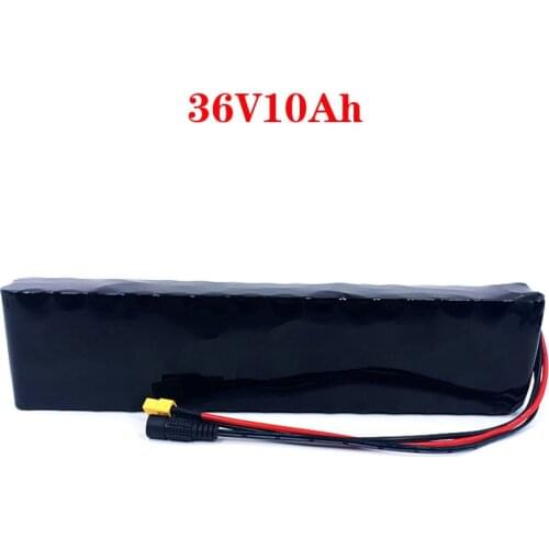 LXIAOYU 36V 10Ah 10S3P 36V Battery 600W 42V 18650 Battery Pack for Xiaomi M365 Pro Ebike Bicycle Scooter Inside with 20A BMS