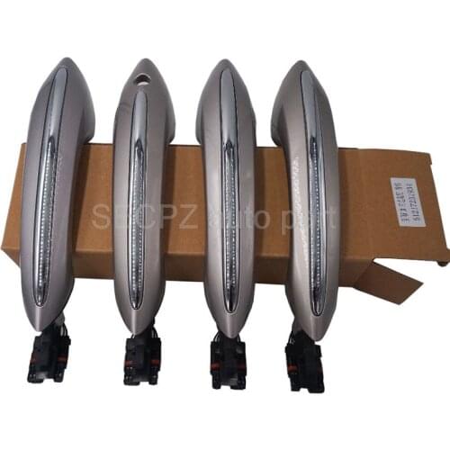 Champagne with comfort access exterior door handle for BMW 7 series F01 F02 F03 730d 730i 740d 740i 750i 760i