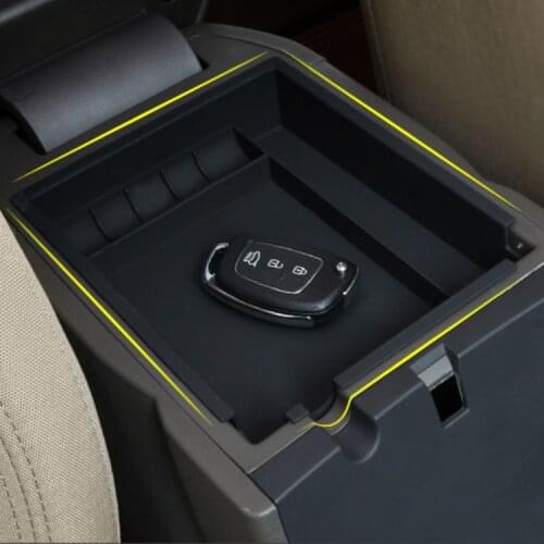 Central storage box broadhurst armrest remoulded car glove storage box for HYUNDAI ix35 2010-2015 Car accessories