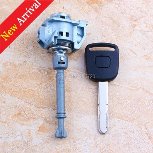 Left Door Lock Cylinder Full Car Lock Modified Replacement Smart Cylinder with Key for 2011 2012 Honda CRV FIT CITY ODYSSEY