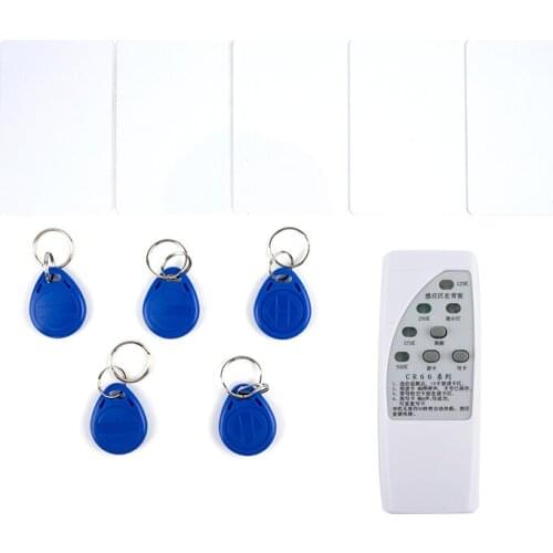 RFID ID Card Copier 125/250/375/500 KHz CR66 RFID Scanner Programmer Reader Writer Duplicator With light Indicator Sensitive
