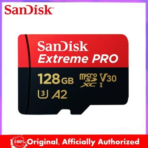 SanDisk Extreme PRO Memory Card 256GB 128GB 64GB Micro SD Card U3 V30 32GB 1TB Up To 170MB/s With SD Adapter cartao de memoria