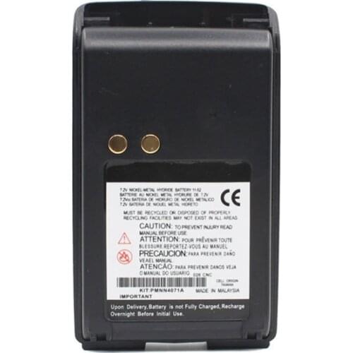HOT-1500Mah Ni-Mh Pmnn4071 Battery For Motorola Mag One Bpr40 Portable Radio A8 Mp300