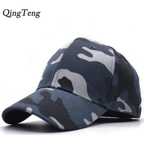 Camouflage Baseball Caps Men Women Unisex Casual Sun Outdoor Climbing Hunting Camo Hats Army Casquette Homme Snapback Dad Cap
