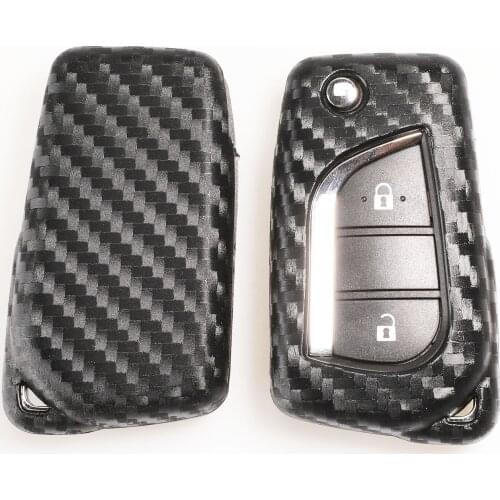 Kutery 10pcs Remote Car Key Case Silicone Protect Shell For Toyota Auris Corolla Avensis Verso Yaris Aygo Scion TC IM 2015 2016