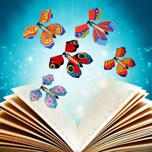 Flying Butterfly Pupa Into Butterfly Freedom Butterfly New Childrens Prop Toy Strange Magic L0X1