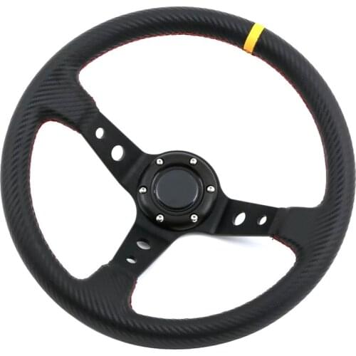 Modification of PVC Leather OMP Steering Wheel For General Racing Car
