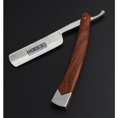 Men razor Non-slip Vintage manual blade shaving eyebrow scraper razor knife scraping knife sharp and wear resistant Custom logo