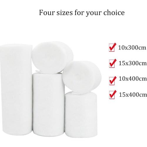 Plaster Pure Cotton Flakes For Cat Dog Horse Animal Pet Orthopedic Fixation POP Plaster Polyurethane Bandage Gypsum Liner